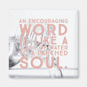 Aimant Un magazine Word encourageant