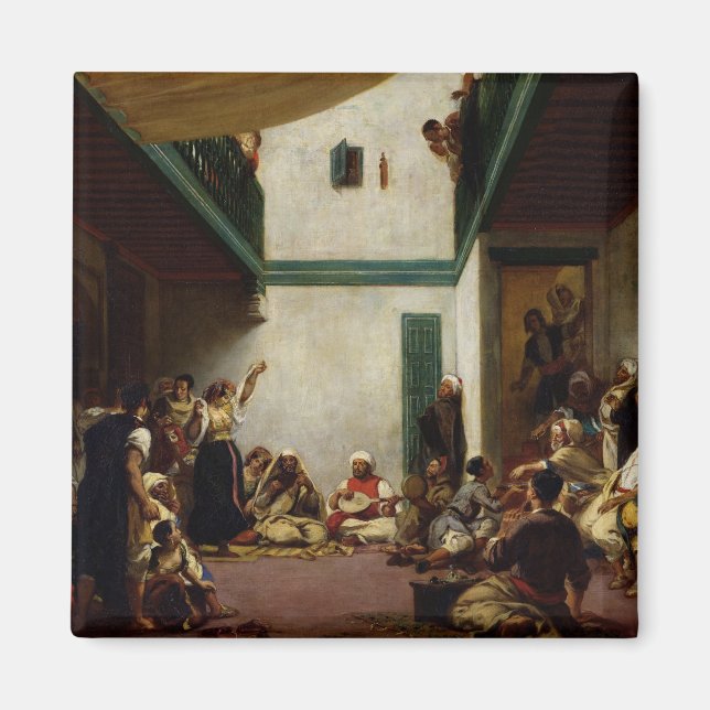 Aimant Un mariage juif au Maroc, 1841 (Devant)