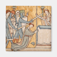 Un martyre précoce de saint Thomas Becket en art