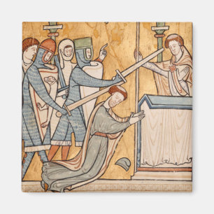 Aimant Un Martyre précoce de St. Thomas Becket dans l'art