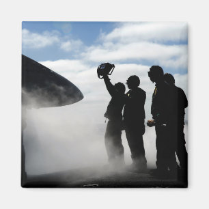 Aimant Un membre d'équipage de conduite