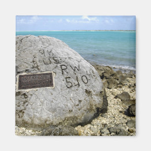 Aimant Un mémorial aux prisonniers de guerre sur l'île de