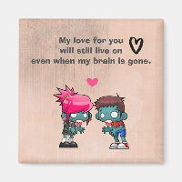 Un mignon couple Zombie Déplaisant mignon