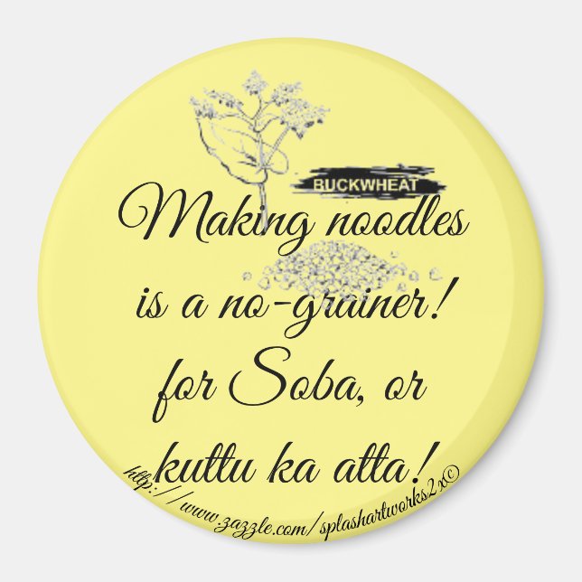 Aimant "Un non 'grainer' ! (Devant)