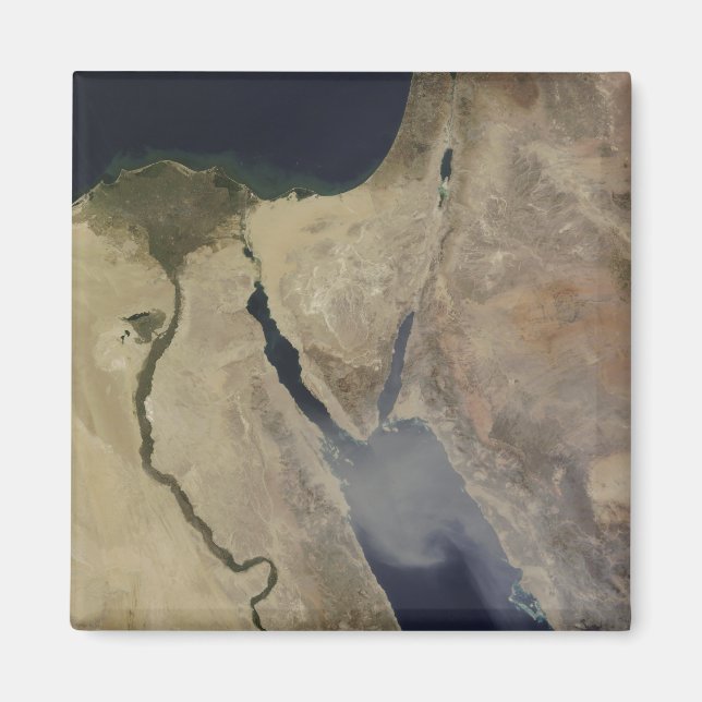 Aimant Un nuage de poussière bronzée d'Arabie Saoudite (Devant)