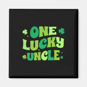 Aimant Un Oncle Chanceux Saint Patrick Vert Shamrock Ir