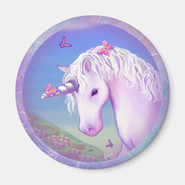 Aimant Un paradis mauve (Devant)