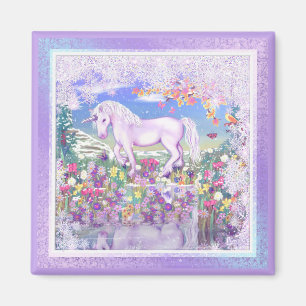 Aimant un paradis pourpre & neige