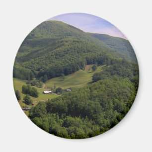 Aimant Un pâturage/vallée des montagnes de Maggie, la