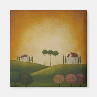 Aimant Un paysage en Toscane