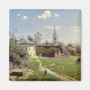Aimant Un petit jardin à Moscou, 1878