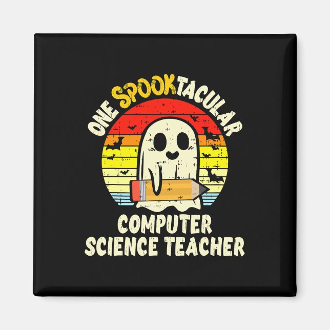 Aimant Un professeur d'informatique absolument effrayant  (Devant)
