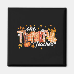 Aimant Un Professeur Remercié Thanksgiving Citrouille Aut
