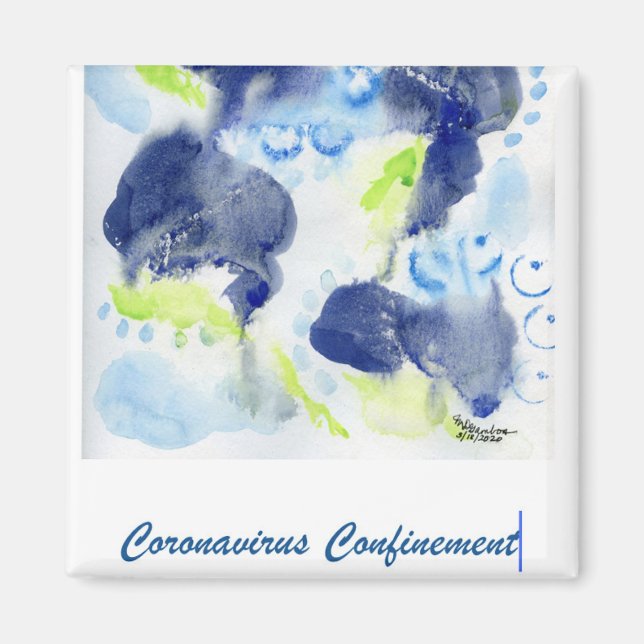 Aimant Un regard plus léger sur Coronavirus 2020 (Devant)