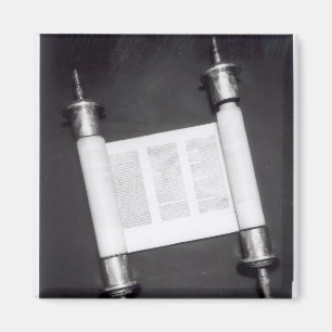 Aimant Un rouleau hébreu