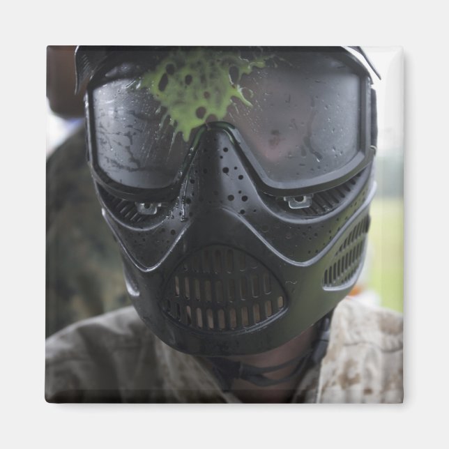 Aimant Un tour de paintball (Devant)