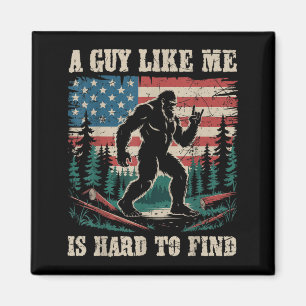 Aimant Un type comme moi est difficile à trouver Bigfoot 