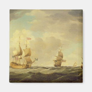 Aimant Un vaisseau amiral anglais sous voile facile dans