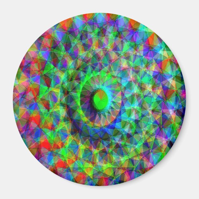 Aimant Un vaisseau spatial psychédélique....... (Devant)