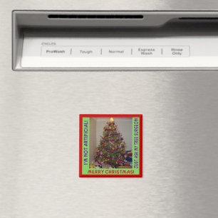 Aimant Un véritable arbre de Noël