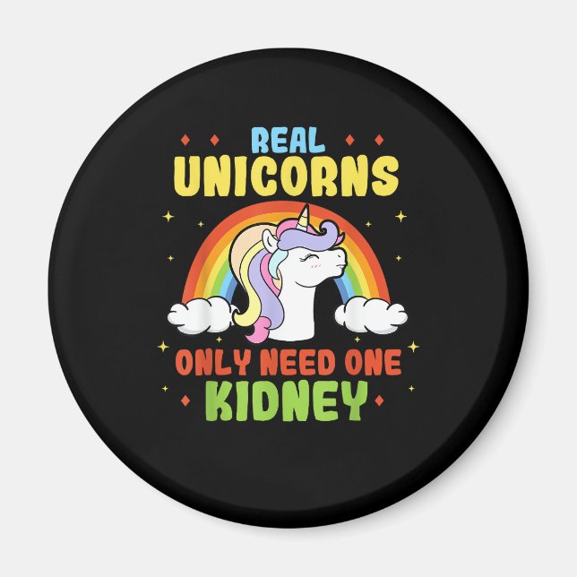 Aimant Un Véritable Unicorne N'A Besoin Que D'Un Donneur  (Devant)