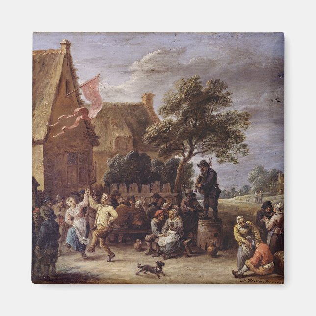 Aimant Un village de mercerie (Devant)