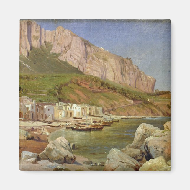 Aimant Un village de pêcheurs à Capri (Devant)