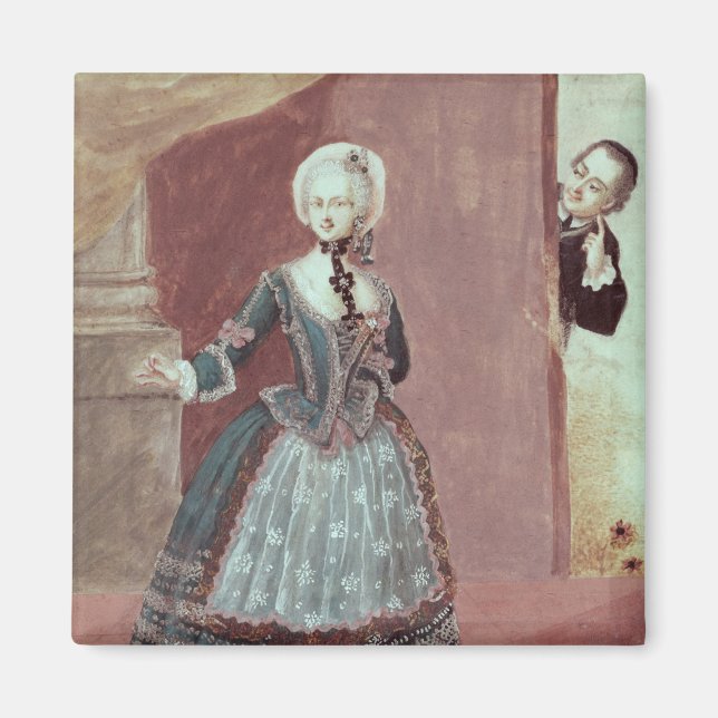 Aimant Une actrice au rôle de Rosine (Devant)