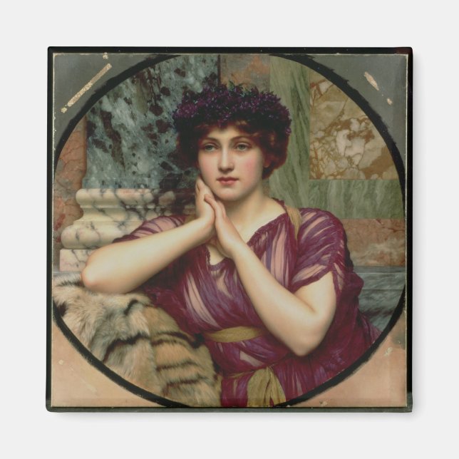Aimant Une beauté classique, 1901 (huile sur toile) (Devant)