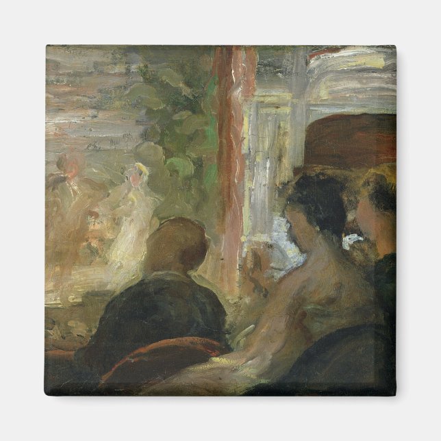 Aimant Une boîte au théâtre, vers 1865-70 (Devant)