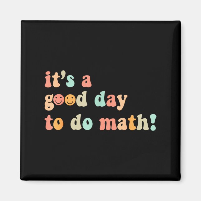 Aimant Une Bonne Journée Pour Faire Des Maths Professeur  (Devant)