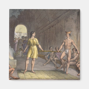 Aimant Une cérémonie de mariage indienne canadienne, de