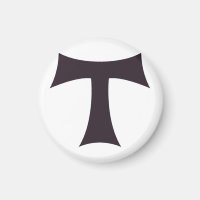 Une croix tau croix Saint-Antoine