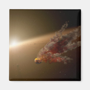 Aimant Une Énorme Éruption Autour De L'Étoile Ngc 2547-Id