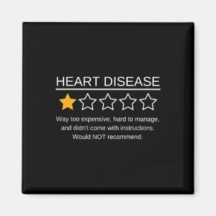 Aimant Une étoile Coeur Attaque Coeur Drôle Maladie Coeur