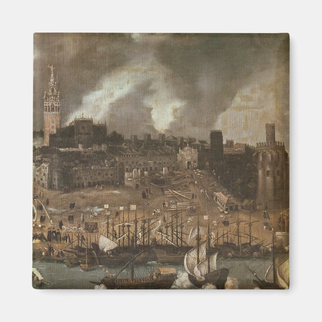 Aimant Une expédition au départ de Séville pour (Devant)