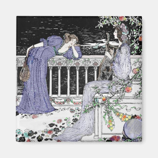 Aimant Une femme chante à son ami