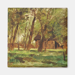 Aimant Une ferme sous les arbres