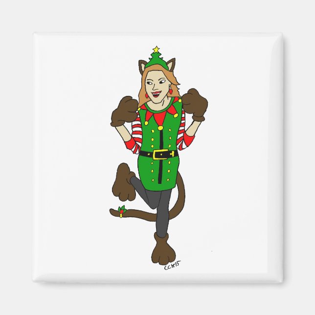 Aimant une fille de Noël (Devant)