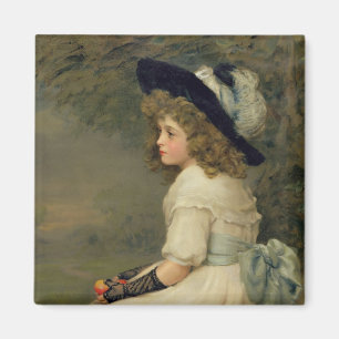 Aimant Une fille d'Ève, poires annuaire, Noël, 1899