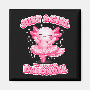Aimant Une fille qui aime dancolotl axolotl filles ballet