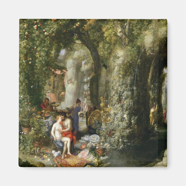 Aimant Une grotte fantastique avec Odysseus et Calypso (Devant)