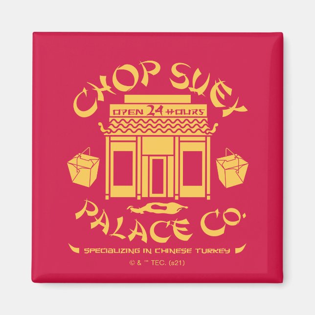 Aimant Une histoire de Noël | Chop Suey Palace Co. (Devant)