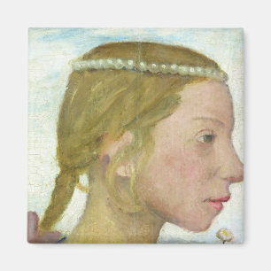 Aimant Une jeune fille