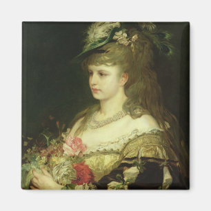 Aimant Une jeune fille