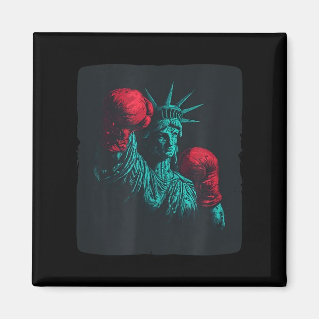 Aimant Une Liberté Impressionnante Avec Gants De Boxe Cos (Devant)
