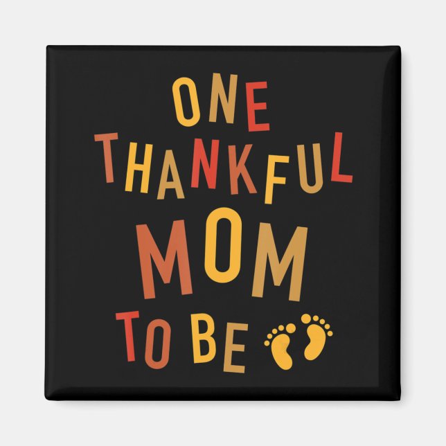 Aimant Une Maman Remerciée D'Être La Grossesse De Thanksg (Devant)