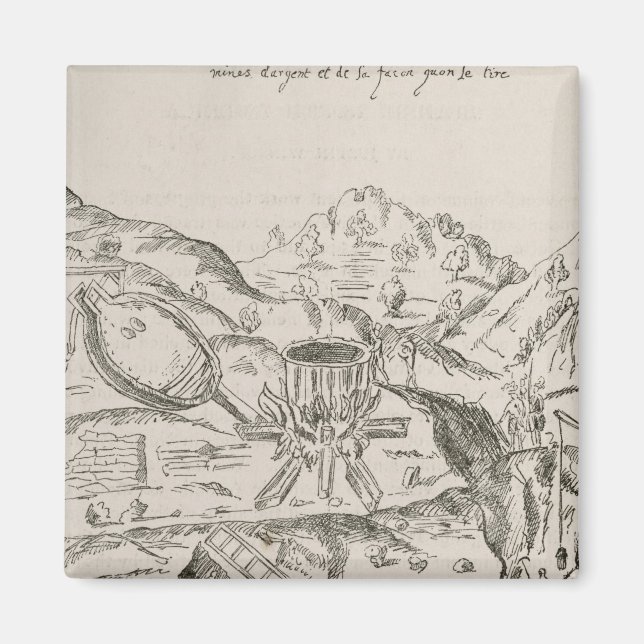 Aimant Une mine d'argent (Devant)