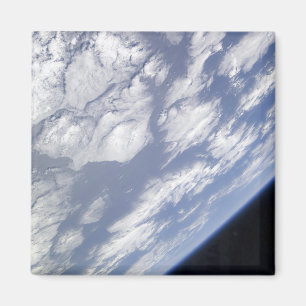 Aimant Une partie bleue et blanche de la Terre