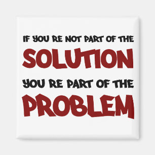 Aimant Une partie de l'aimant de solution